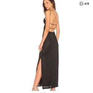 Capulet Black Backless Maxi Dress